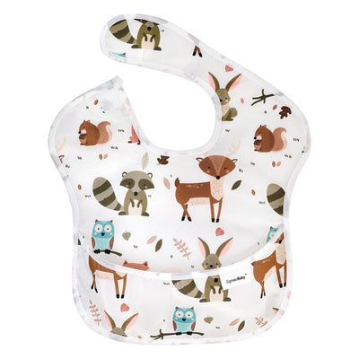 Waterproof Coated Baby Bibs - NecessiteeBaby