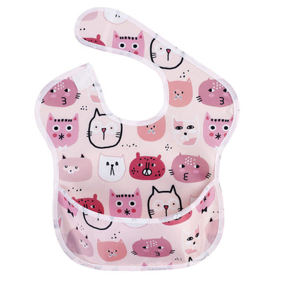Waterproof Coated Baby Bibs - NecessiteeBaby