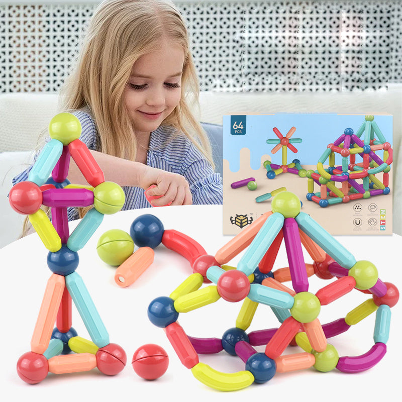 Baby Magnetic Stick Blocks - NecessiteeBaby