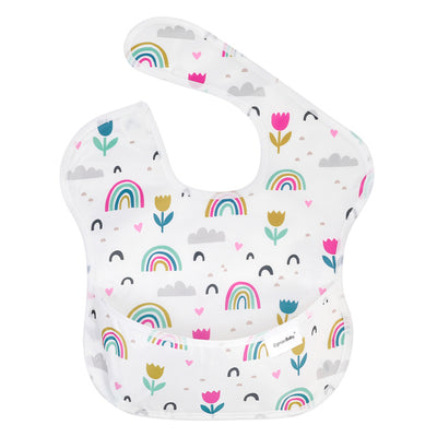 Waterproof Coated Baby Bibs - NecessiteeBaby