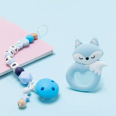 Baby Pacifier Chain Molar Teether - NecessiteeBaby