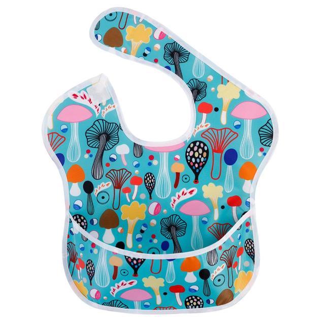 Waterproof Coated Baby Bibs - NecessiteeBaby