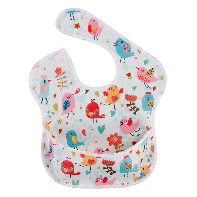 Waterproof Coated Baby Bibs - NecessiteeBaby